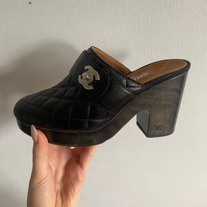 Authentic Chanel Clogs